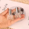 Mini transparant glas parfum spray fles Clear Glass Makeup Subbottling Substant Proeffles voor Cosmetic Travel Portable