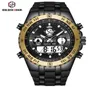 Reloj Hombre GoldenHour Men Watch Sport Watch Men Erkek Kol Saati Digital Army Military Silicone Quartz Watch Relogio Masculino3709653