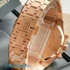 Highend AP Armwache Watch Royal Oak Serie 26715or Blue Disc 18k Roségold Business Automatische mechanische männliche Frau Unisex Uhr mit Datum und Zeitfunktion