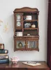 Decorative Plates Multi-Layer Storage Cabinet Desktop Cup Locker Showcase Wall Decoration