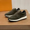 new genuine leather breathable mens shoes fashionable lace up round toe thick sole elevated business and casual shoes versatile personalized board shoes trend shoe