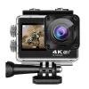 Cameras Cerastes 4K 60fps WiFi AntiShepake Action Camera Double écran 170 ° grand angle 30m APACERSAPE APACHER