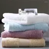 Coton de serviette pour salle de bain douce et super absorbante 4 couleurs hommes femmes offrent des adultes 35x75cm 2pcs