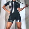 2019 Pro Team Triathlon Suit Women039S Sorte mouw Jersey Skinsuit Jumpsuit Maillot Cycling Ropa Ciclismo Set Gel 0479419400