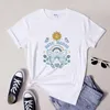 Frauen T-Shirts Groovy Rise Again T-Shirt Retro positive Inspiration T-Shirt Ästhetische Frauen psychische Gesundheit Bewusstsein T-Shirt Shirt