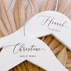 Geschenkwikkel Personaliseerde trouwjurk Hanger gemaakt alleen voor haar |Bruidsmeisje gegraveerd