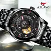 Montre-bracelets Ailang Fashion en acier inoxydable Men mécanique Luxurious Corloge automatique personnalisée Lumineuse 30M RELOJ 8601