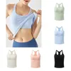 LU yoga Bra align tank Womens Sport Bra Classic Popular Fitness Butter Soft Tank Gym Crop LL Yoga Vest Beauty Back Shockproof With Removable Chest Pad wholesale