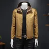 Designer Fashion Fashion Spring and Automne Nouvelle veste à capuche imprimée à la marque Trendy For Men's Leisure Slim Fit Trendy Coat A1