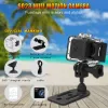 Cameras Action Camera Ultra HD 1080p 30fps Mini Camera Hotspot WiFi Outdoor Employoor IP67 Wireless Security Surveillance Micro Cam