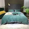 Bedding Sets 1.8mBed Home Textile Simple Thick Coral Velvet Set 4pcs Double-sided Winter Warm Milk Bed Linen DuvetCover