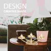 Candle Holders Black Wedding Decorations Candlestick Tea Light Chic Stand Home Table Wrought Iron Creative Candleholder