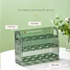 Bouteilles de rangement Porte-œuf à 3 niveaux pour le réfrigérateur Boîte de cuisine Organisateur portable Organisateur acrylique pliable à grande capacité Récipient