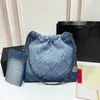 Sac à main classique sac à main sac à main de luxe sac de chaîne pour femmes sac bag fine série de denim sac crossbody fashion tote tote sac cannelles portefeuille sac à main