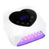 Séchants 72W lampe à ongles rechargeable avec banc de puissance sans fil de sèche-linde de sèche-lin LED pour les ongles