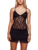 Tanks pour femmes pivanzore femmes sort en haut y2k en dentelle cami tobe