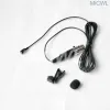 Microphones Mini Ta4f 4pin Tie Clips Lavare Microphone pour Shure Wireless System Beltpack Système omnidirectionnel MICS