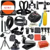 Cameras HONGDAK for GoPro Accessories Set for Go Pro Hero 10 9 8 7 6 5 4 Kit Selfie Stick Chest Strap for Insta360 OSMO Yi Action Camera