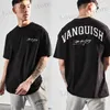 T-shirt maschile Summer Men Fashion Cotton Thirt Vanquish Tops TS Male Casual Y2K O-Neck Women Women Short Slve Harajuku Strtwear T240408