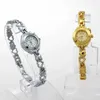 Orologi da donna Vintage Quartz Watch Classic Roman Scala Roman Bracciale Orologio da donna Orologio d'argento di alta qualità femminile Vintage Watchl2404