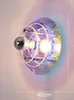 Lampa ścienna LED Medieval Space Age UFO Ultra Modern 70s Sypialnia salon El Atmosfhere Light