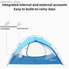 Tentes et abris MOBI Garden Nature Randonnée extérieur Tent de camping Voyage Double couche Ultra Light Bracket Facile pour construire des tentes L48