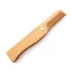 Boîtes de rangement peigne de poche pliée personnalisée Fine et pliage compact en bois de bois de santal grossier