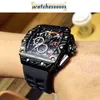 Horloges luxe mechanische Zwitserse beweging keramische wijzerplaat rubberen riem ontwerper mannen rm11 1UUA hoogwaardige tic designer polshorloge voor mannen visj r5