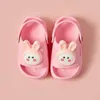 Slipper Summer Kids Eva Sandals Симпатичные тапочки для кроликов для мальчика не скользят толстая подошва пляжная обувь.