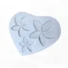 Sugarcraft Plumeria Flower Silicone Mögel T Mögelkakor Dekoreringsverktyg Choklad Gumpaste Candy Clay Mögel Mögel