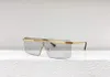 Luxus Brille Top -Qualität Sonnenbrille Männer Frauen Acetatrahmen mit Glass Beach Street Foto kleiner Metall Vollrahmen mit Kasten