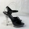 Dance Shoes Multi-color Style Beautiful Transparent Heels 13 Cm Sexy Model Sandals Pole Dancing