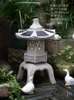 Lampe murale en chinois de style antique Solar Energy Garden Villa Outdoor Landscaping Disporing