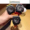 Horloges luxe mechanische Zwitserse beweging keramische wijzerplaat rubberen riem ontwerper mannen rm11 1UUA hoogwaardige tic designer polshorloge voor mannen visj r5