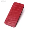 Money Clips Long Crocodile Print Money Clip Men Multicard Slot Pu Leather Case Travel Document Organization Solid Color Womens 240408