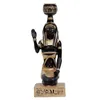 Ljushållare egyptisk figurhållare ljusstake bordsskiva dekor gud gudinna skulptur teealight harts