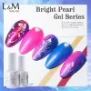 Gel 15 ml 3pcs / coloride perle gel ongle vernis ongles ongles art gels vernis trempage uv LED LIGHT LED SEMI PERMANENT LAQUER LAQUER UV Nail gel