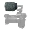 Accessoires de pare-brise de fourrure artificielle Muff Vent à vent pour rouler Videomic Go II