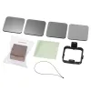 Tillbehör Andoer Square Lens Filter Protector Kit Set (ND2/ND4/ND8/ND16) för GoPro Hero4 -session w/filtermontering Ramhållare