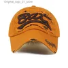 Boll Caps 2021 Summer Fashion Womens Baseball Hat Button Hat Hip Hop Fit Hat Gorras Curve Brim Hat Justerbar för utomhusresor Q240408