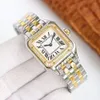 Uhren Business Women Watch for Elegant Ladies Designer Watch Quartz Movement Square Panthere Fashion Watches Square Gold Silber Montre de Luxe mit A2ad#