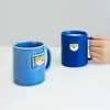 Canecas | Três rasos a adorável caneca insere a xícara de café em lenha amantes de cães para sua namorada masculino masculino