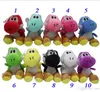 Süper Bros Yeni 7 "Yoshi Peluş Oyuncaklar Yoshi Dinozor Dolgulu Hayvanlar Bebek Kolyeler Figür Oyuncaklar 10 Renkler5879398