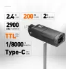 Bags Yongnuo Yn200 Ttl Hss 2.4g 200w Lithium Battery with Usb Type C,compatible Yn560tx (ii)/yn560tx Pro/yn862 for Canon Nikon
