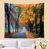 Tapestries Wall Art Tapestry Interior Sunshine Woods Forest Decor For Room Decoration Wallpapers Year's Aesthetic Home Y2k