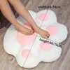 Cute Cat Paw Back Pillows Plush Chair Cushion Animal Child Seat Cushion Sofa Mat Home Sofa Indoor Floor Winter Decor Gift 240402