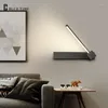 Wall Lamp Angle Adjustable Modern Led Sconce Lights For Living Room Bedroom Light Bedside 110V 220V Metal Fixtures