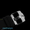 Highend AP Bilek Saati Royal Oak Ofshore Serisi 26420CE Siyah Plaka Sarı İğne Şerit Oyulmuş Otomatik Mekanik Erkek Saatler Plaka 43mm Tamamlandı