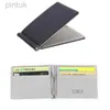 Money Clips Slim Pu Leather Money Clip Multi-card Holder Dollar Clips Mens Business Credit Card Solt Coin Case for Cash 240408
