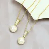 Hangende kettingen 10 stuks witte schaal parels ketting pealrs sieraden hangers mode maken 51914